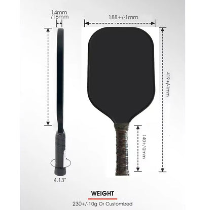 MST 18K Carbon Pickleball Paddle
