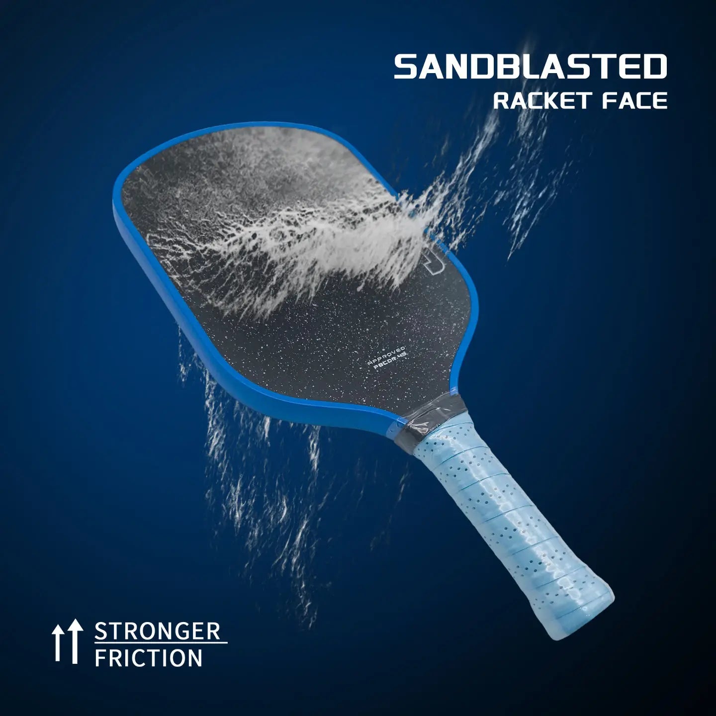 MST J2CR Crystal Grit Surface Pickleball Paddle